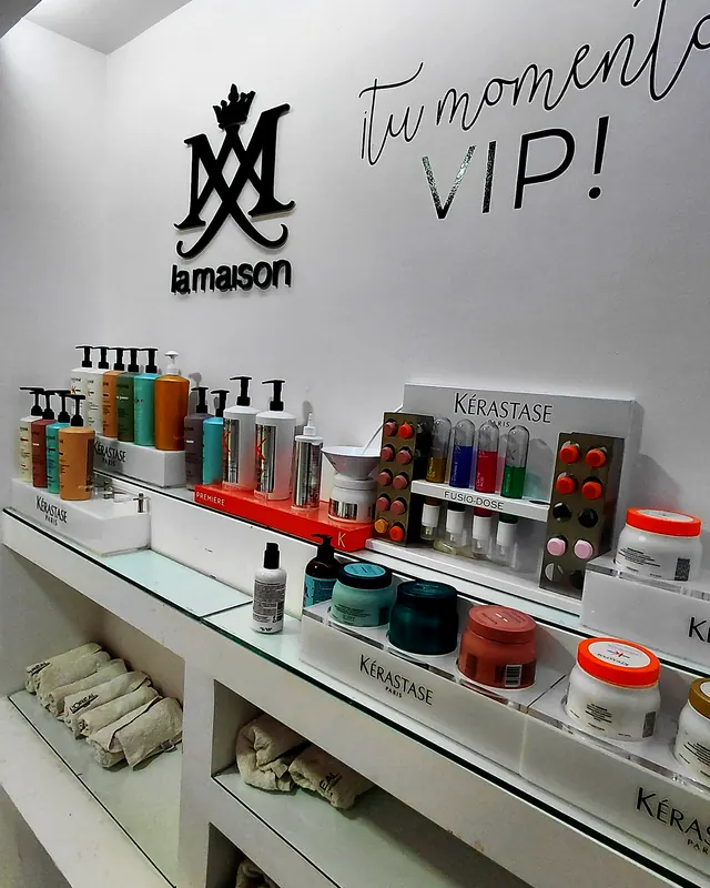 Productos utilizados en el salón